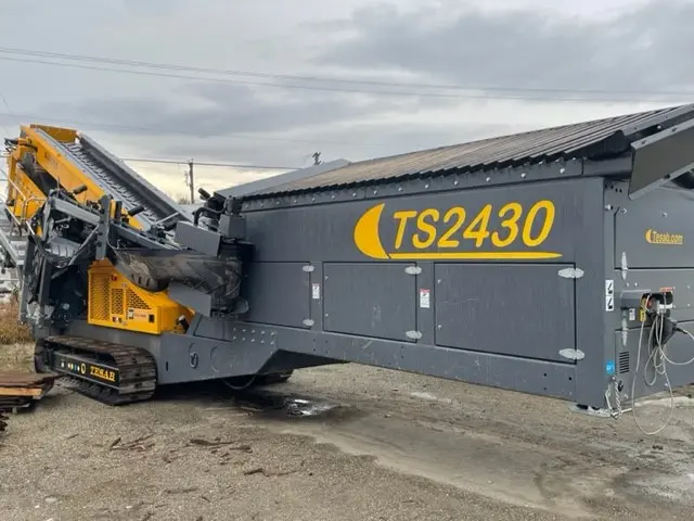 Tesab 2430 5×14 double deck screener