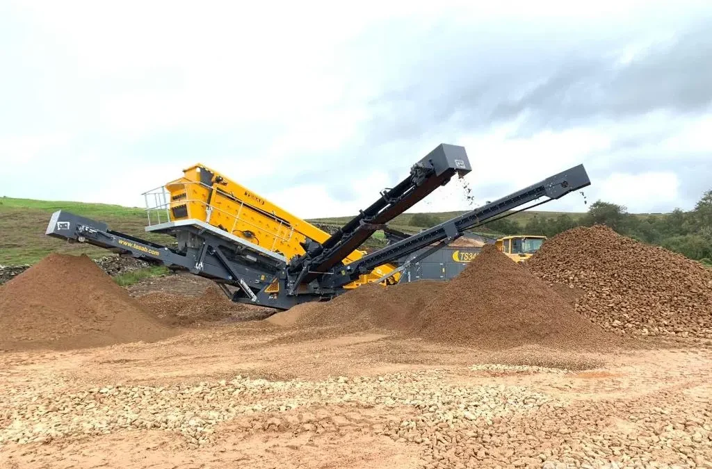 Tesab 3430 5×14 triple deck screener